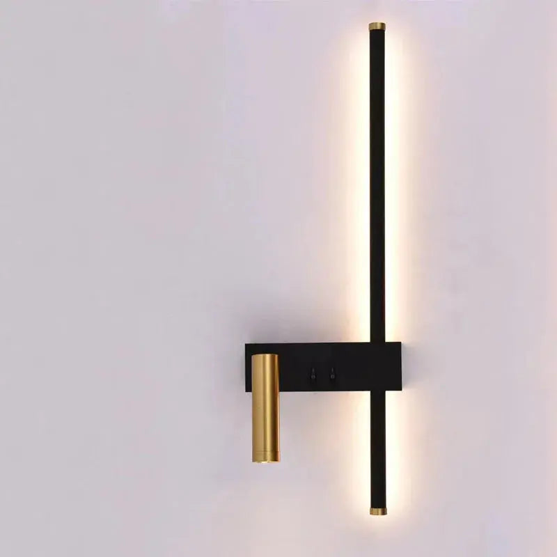 Amalie – Nordic Bedside LED Spot Wall Lamp for Minimalist, Focused Lighting Kozyled