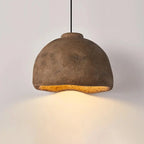 Handmade Japanese Wabi Sabi LED Pendant Lamp Tamiko SPINGAR.COM