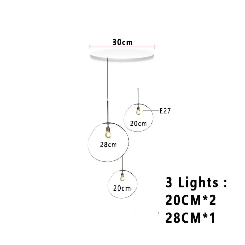 Elna – Modern Lava-Inspired Nordic LED PVC Ball Pendant Lamp for Bold, Stylish Lighting Kozyled