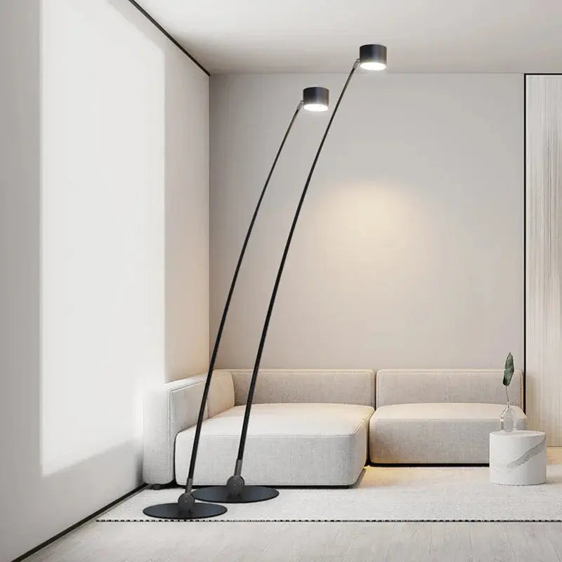 Embla – Modern Minimalist Long Strip LED Floor Lamp for Sleek, Ambient Lighting Kozyled