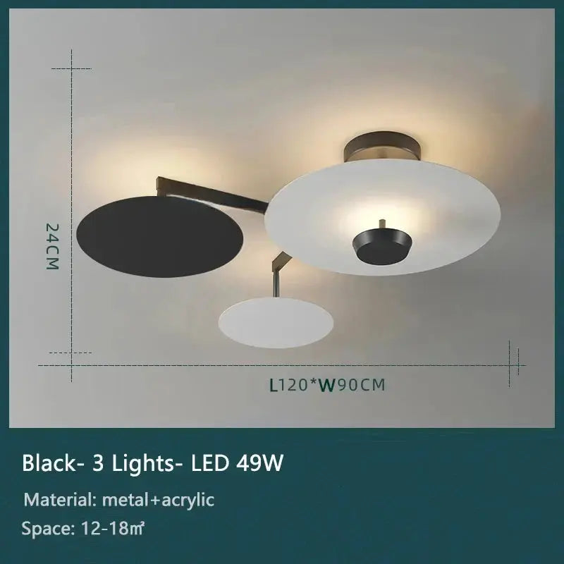 Steinar – Artistic Acrylic LED Dimmable Ceiling lamp Lampasa.com