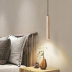 Lars – Cave Stone Long Tube LED Pendant Lamp for Natural, Modern Lighting Kozyled