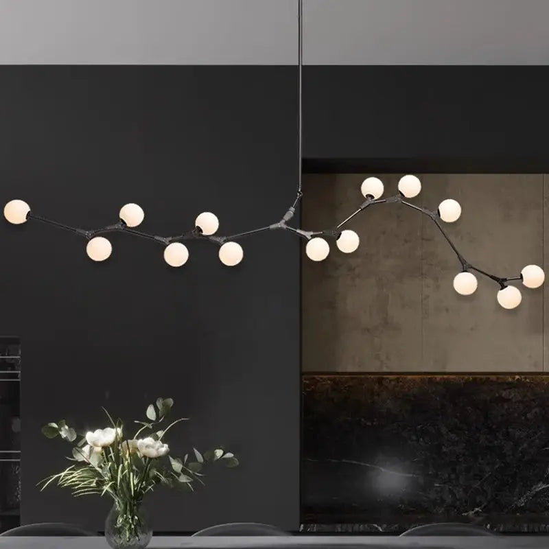 Viggo – Creative Branch-Style Extra-Long Dimmable LED Pendant Light for Dining Tables and Bars Kozyled.com