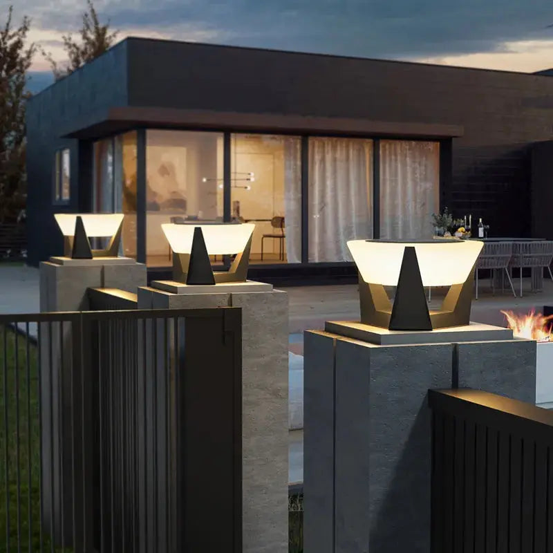Waterproof IP65 Outdoor LED Solar Lamp Stellan SPINGAR.COM
