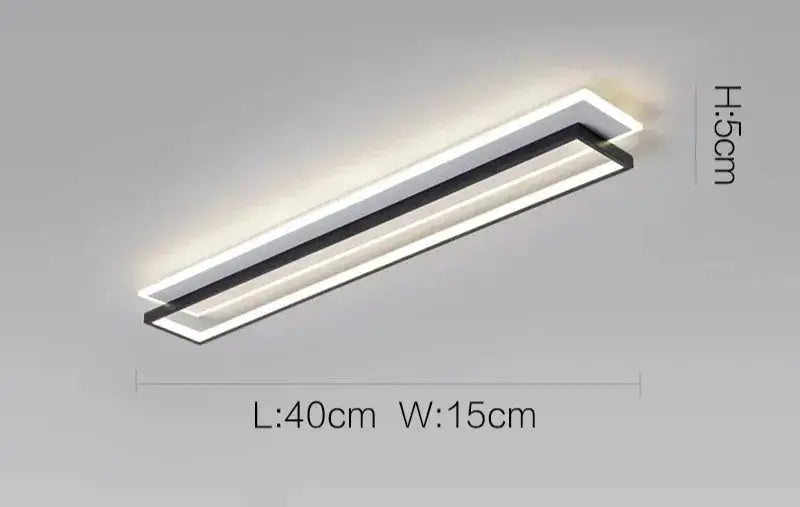 Arvion – Creative Rectangular Dimmable LED Ceiling Lamp Lampasa.com