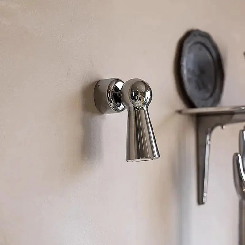 Randel – Chrome Metal LED Wall Light with Sleek Modern Design Lampasa.com