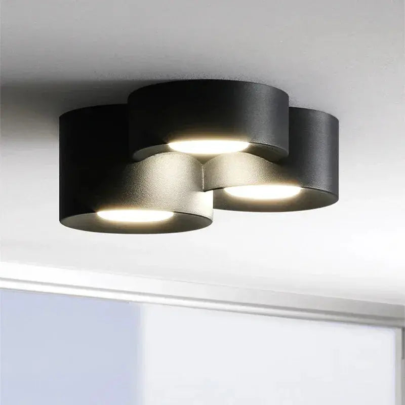 Mare – Modern LED Ceiling Lamp with Adjustable Spotlights for Focused Lighting Kozyled
