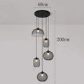 Tyra – Modern Spiral Dimmable LED Staircase Chandelier Lampasa.com