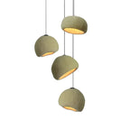 Handmade Japanese Retro Staircase Wabi Sabi LED Pendant Lamp Masako SPINGAR.COM