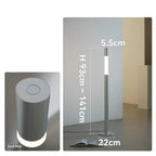 Alfrida – Smart LED Floor Lamp with Telescopic Adjustable Tube and Touch Sensor Control Lampasa.com