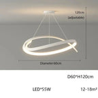 Zyra – Modern, sleek and elegant dimmable LED pendant light Lampasa.com