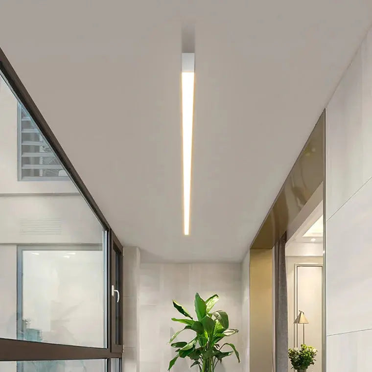 Asta – Modern Minimalist Long Beam LED Ceiling Lamp for Sleek Lighting Kozyled