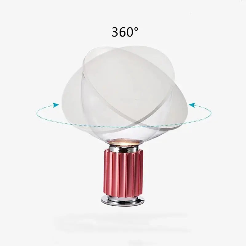 Halvard – Artistic Italian Glass LED Desk Lamp with Creative Design Kozyled