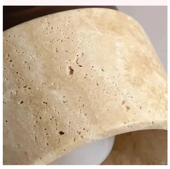 Japandi Stone & Walnut LED Ceiling Downlight –  Hana Lampasa.com