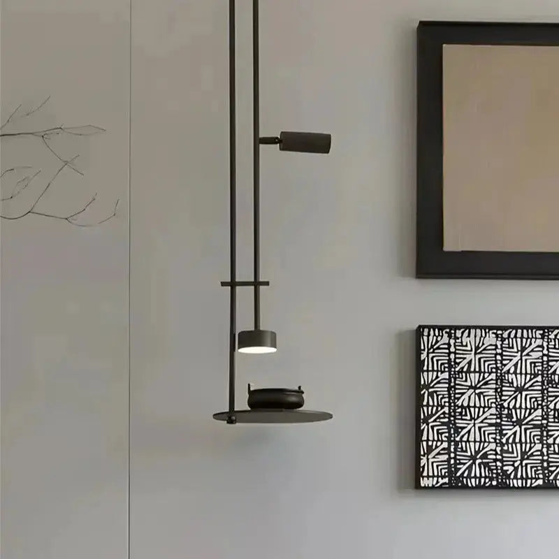 Velran – Unique Design Elegant Black Metal LED Wall Lamp Lampasa.com