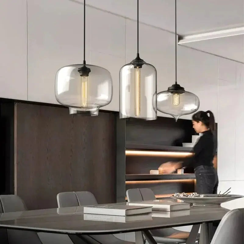 Norna – Classic Glass Pendant Lamp for Timeless Elegance Kozyled