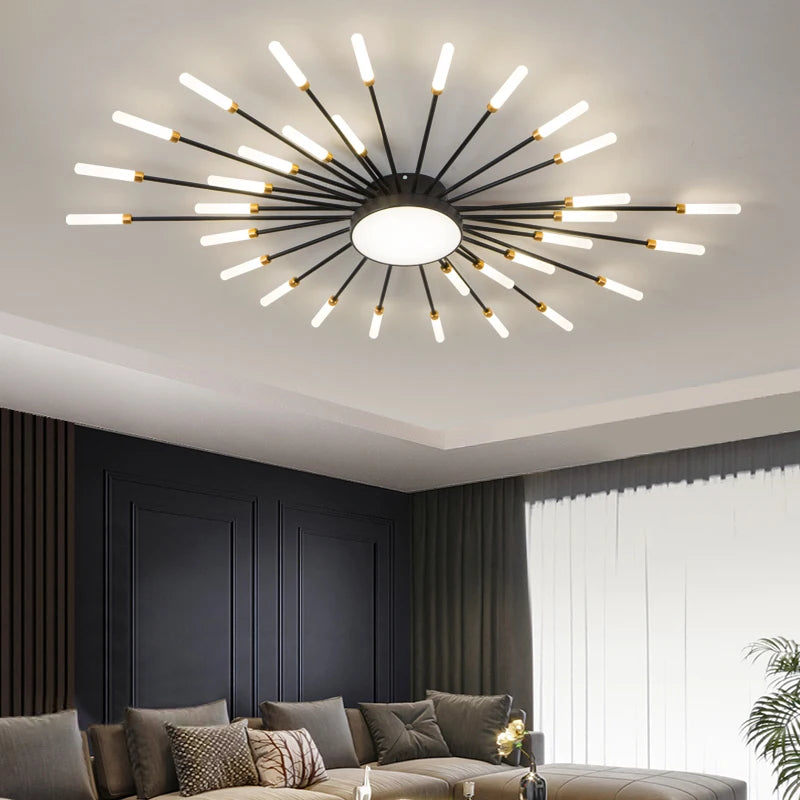 Fan-shaped LED ceiling light Arlo™