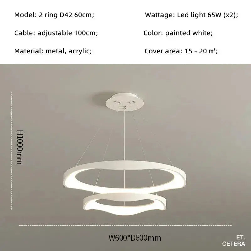 Luuk – Modern Dimmable LED Pendant Light with Creative Design Lampasa.com