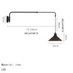 Filip – Modern Adjustable Long Arm LED Wall Lamp for Flexible Lighting Kozyled
