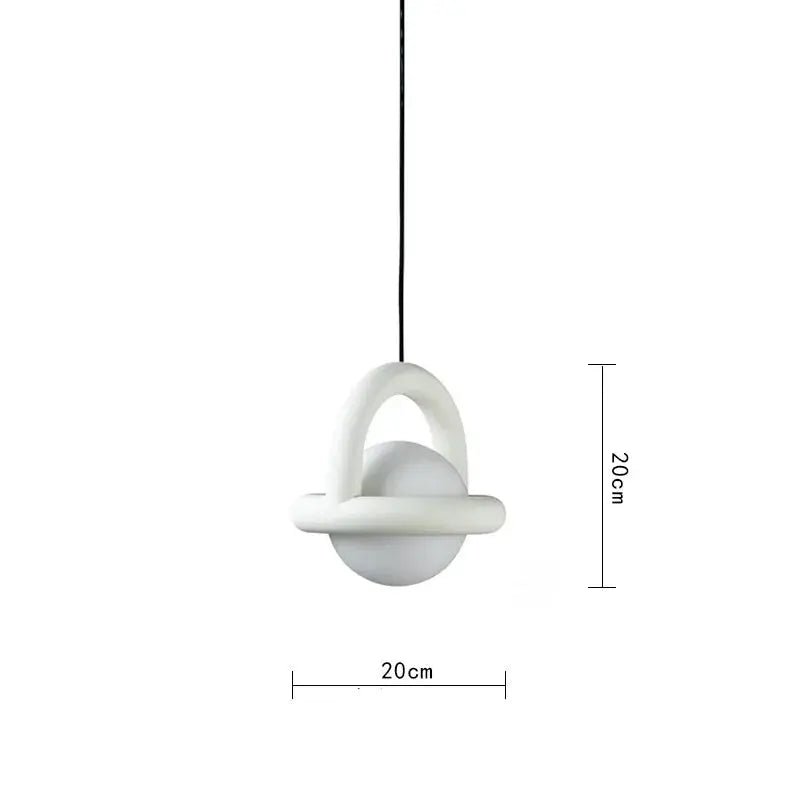 Henry – Modern LED Pendant Light with Acrylic Ball Design Lampasa.com