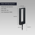 Modern Arch-Shaped IP65 Outdoor LED Floor Lamp for Stylish, Durable Lighting Kozyled