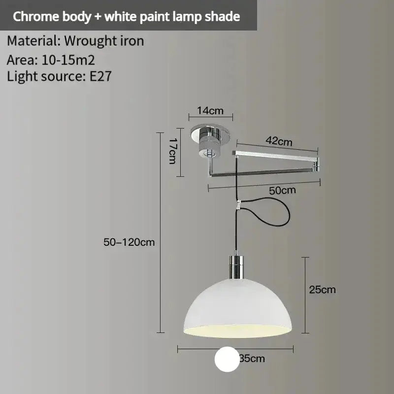 Draxel – Modern Retro Telescopic LED Pendant Lamp Lampasa.com