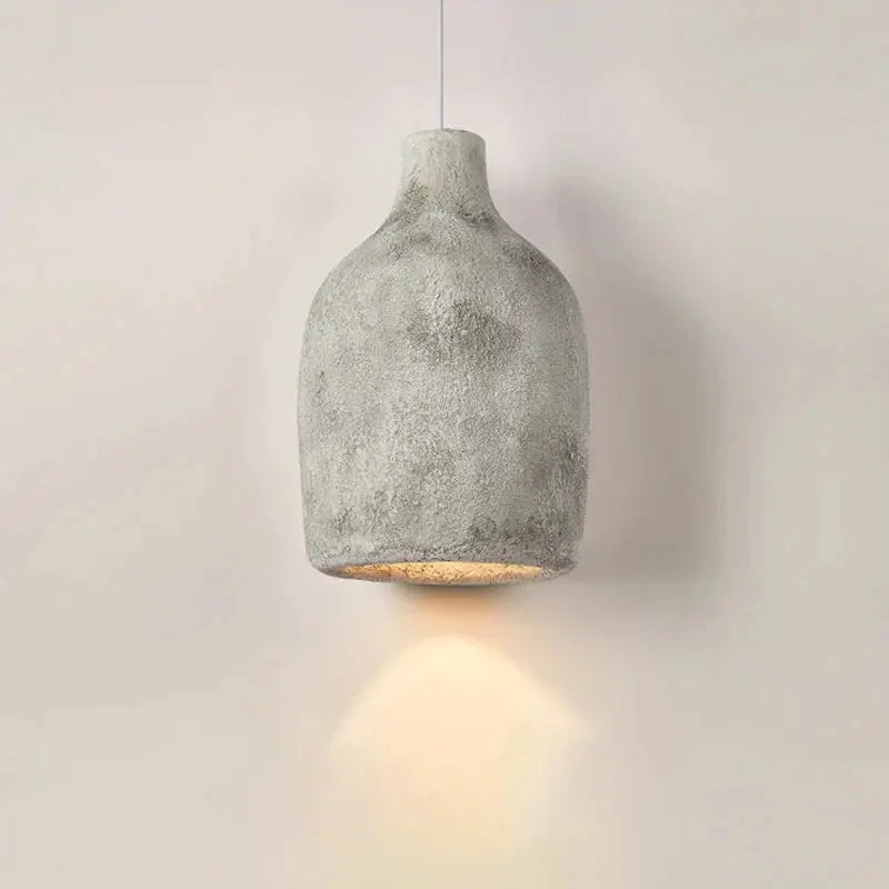 Handmade Japanese Wabi Sabi LED Pendant Lamp Satoko SPINGAR.COM