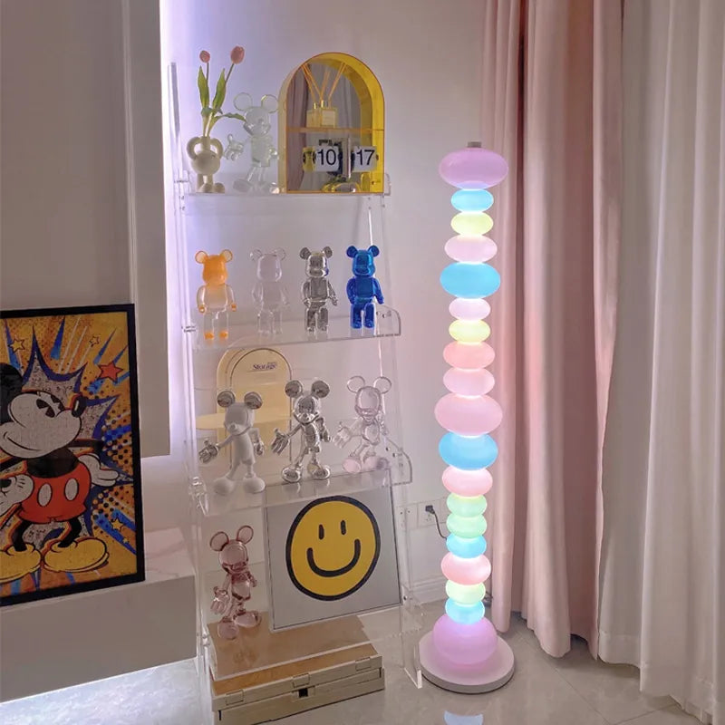 Creative Candy Color Children LED Floor Lamp Akira