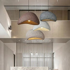 Handmade Japanese Wabi Sabi LED Pendant Lamp Annya SPINGAR.COM