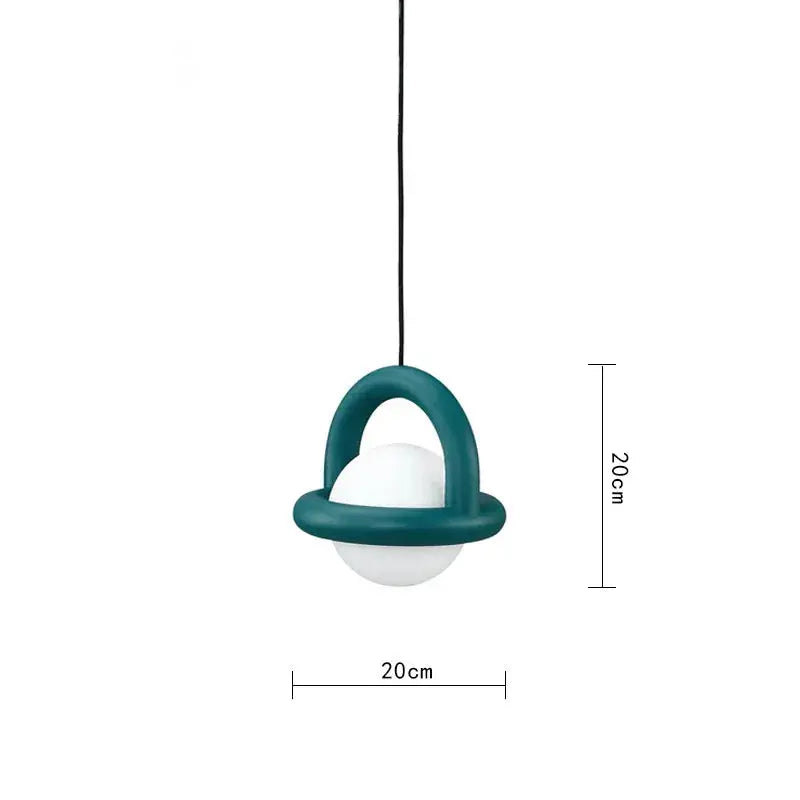 Henry – Modern LED Pendant Light with Acrylic Ball Design Lampasa.com