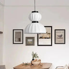 Japandi Silk Lantern LED Pendant Light – Yukari lampasa.com