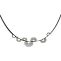Krystof – Nordic Dimmable LED Pendant Light with Glass Shade and Leather Belt Suspension Kozyled.com