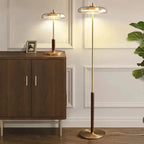 Valora – Elegant Gold Modern Glass LED Table Lamp Lampasa.com