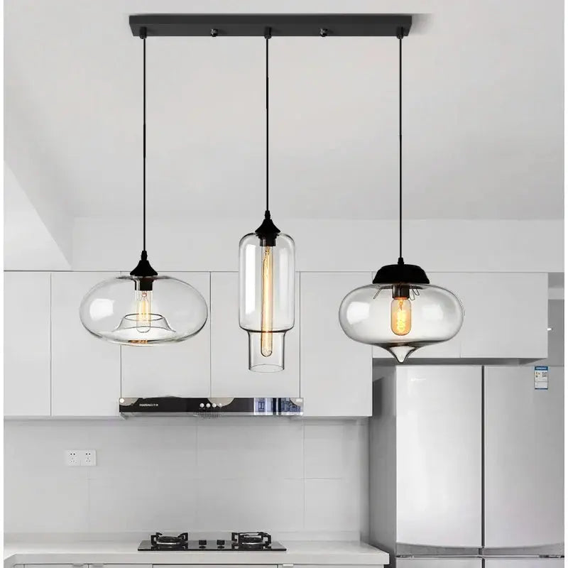 Norna – Classic Glass Pendant Lamp for Timeless Elegance Kozyled