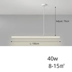 Eira – Dimmable Minimalist LED Pendant Light for Dining Tables and Bars Kozyled.com