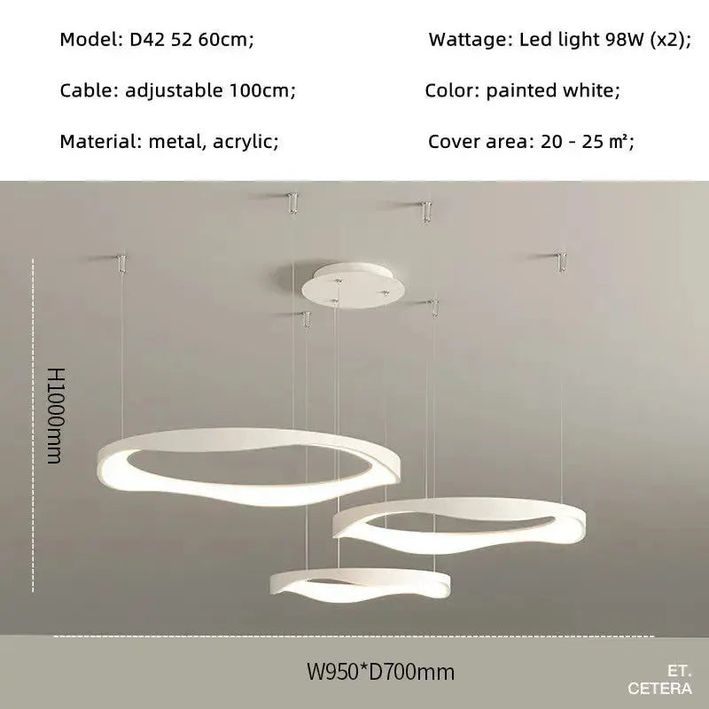 Luuk – Modern Dimmable LED Pendant Light with Creative Design Lampasa.com