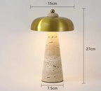 Rechargeable Yellow Cave Stone LED Table Lamp - Jorid Lampasa.com