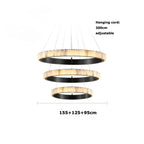 Vimar – Modern Luxury LED Pendant Light with Dimmable Marble Design Lampasa.com