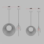 Docorative Oyster Style LED Pendant Lamp Embla SPINGAR.COM