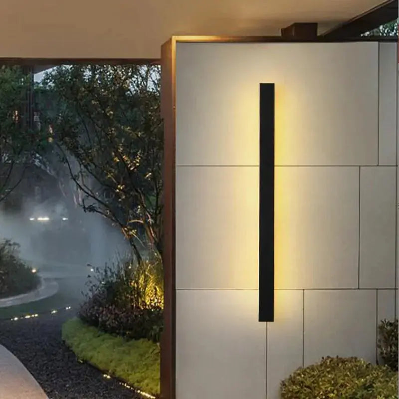 Ebba – Modern Motion Sensor Waterproof IP65 Outdoor Wall Lamp for Secure Lighting Kozyled
