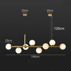 Torsten – Dimmable Modern Square LED Pendant Light for Dining Tables and Bars Kozyled.com
