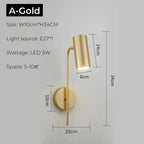 Selvien – Nordic Adjustable LED Bedside Reading Wall Lamp Lampasa.com