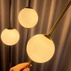 Vornel – Unique Minimalist Frosted Glass Bedside/ corner LED Pendant Lamp Lampasa.com