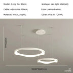 Luuk – Modern Dimmable LED Pendant Light with Creative Design Lampasa.com