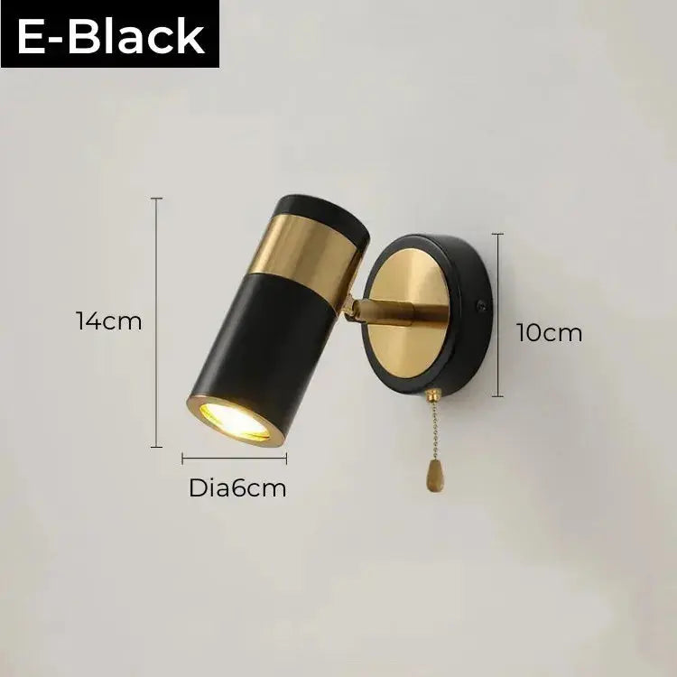 Selvien – Nordic Adjustable LED Bedside Reading Wall Lamp Lampasa.com