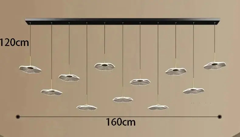 Nyelle – Modern Dimmable LED Dining Table lamp/ Bar Lamp With Spotlights Lampasa.com