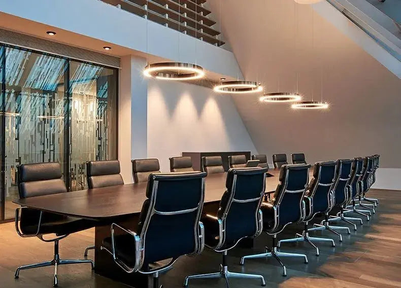 Modern Luxury Ring LED Pendant Lamp Alberte SPINGAR.COM