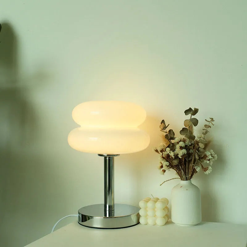 Macaron Color Trichromatic LED Glass Table Lamp Svante