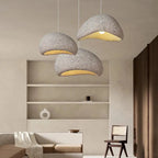 Handmade Japanese Wabi Sabi LED Pendant Lamp Annya SPINGAR.COM