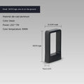 Modern Arch-Shaped IP65 Outdoor LED Floor Lamp for Stylish, Durable Lighting Kozyled